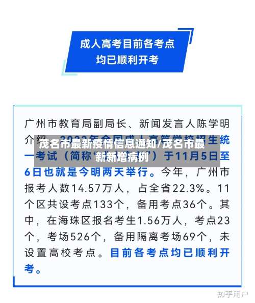 茂名市最新疫情信息通知/茂名市最新新增病例-第1张图片